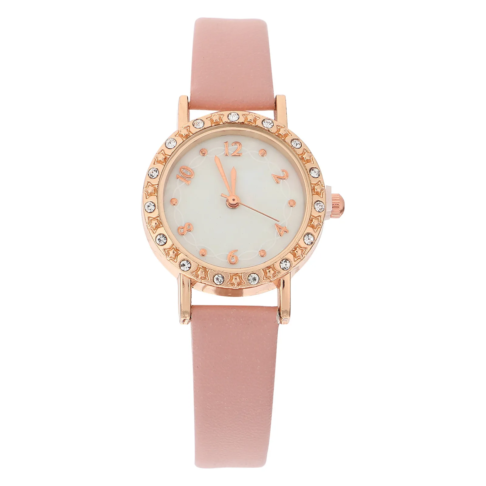 1Pcs Women Quartz Watch Stylish Casual Wrist Watch for School Work Daily Use Precise Timekeeping Fashionable Gift for