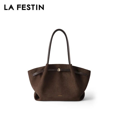 Imagen 2 del producto LA FESTIN, bolso de marca Original para mujer, bolso de mano grande de tendencia, bolso de hombro a la moda, bolsos de lujo para mujer, diseñadores
