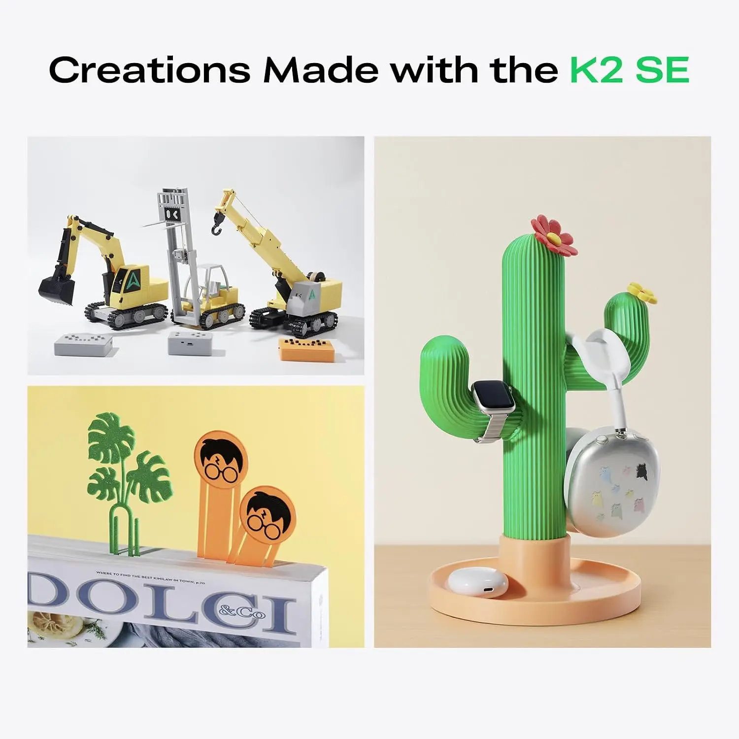 Creality K2 SE 3D Printer, Support Multicolor Printing Needs CFS With ESUN SilkMagic PLA