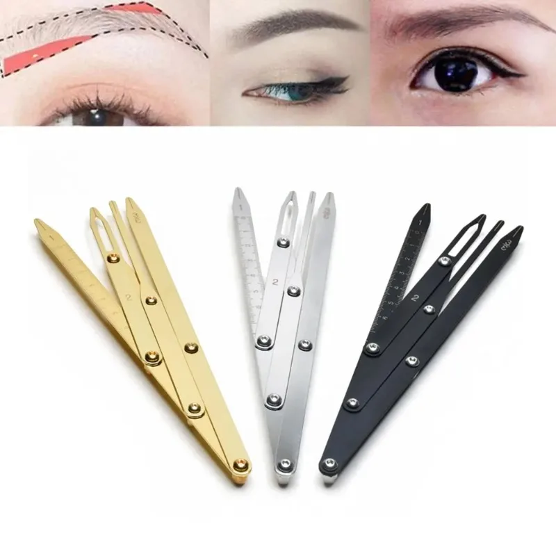 

Microblading Tattoo Stainless Steel Golden Ratio 1:1.618 Eyebrow Golden Ratio Caliper Stencil Ruler Tattoo microblading Supplies