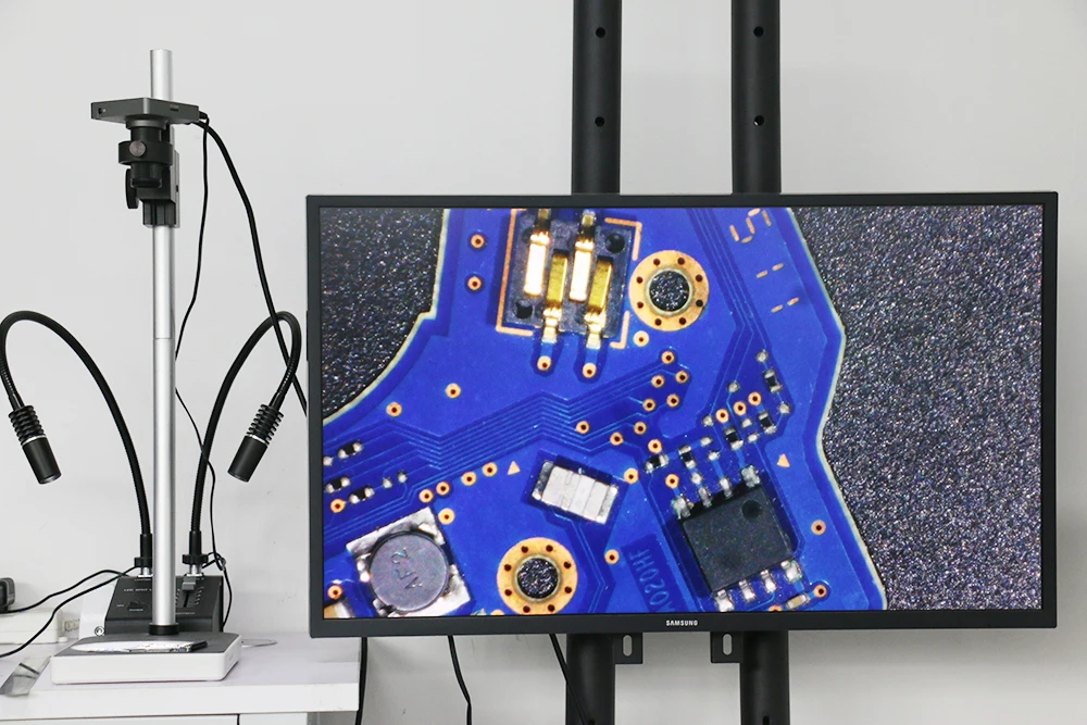 Einstellbares 180X 120X 300X 200X 130X Zoom C-Mount-Objektiv 0,7X~4,5X Vergrößerung 25mm für HDMI USB Industrie-Videomikroskopkamera – Detail 17
