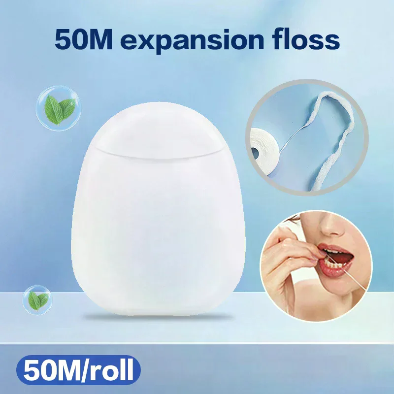 /ACR/Removal Thoroughly Cleaning Teeth Mint Dental Expansion Floss Nylon Effective Plaque Teeth Protection