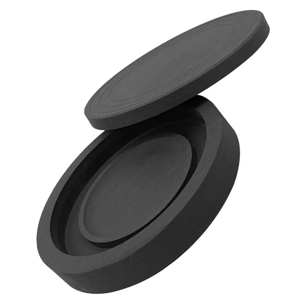 

Круглая традиционная китайская тушечница с крышкой, премиальная поверхность для измельчения туши из натурального камня для практики каллиграфии, рисования и письма