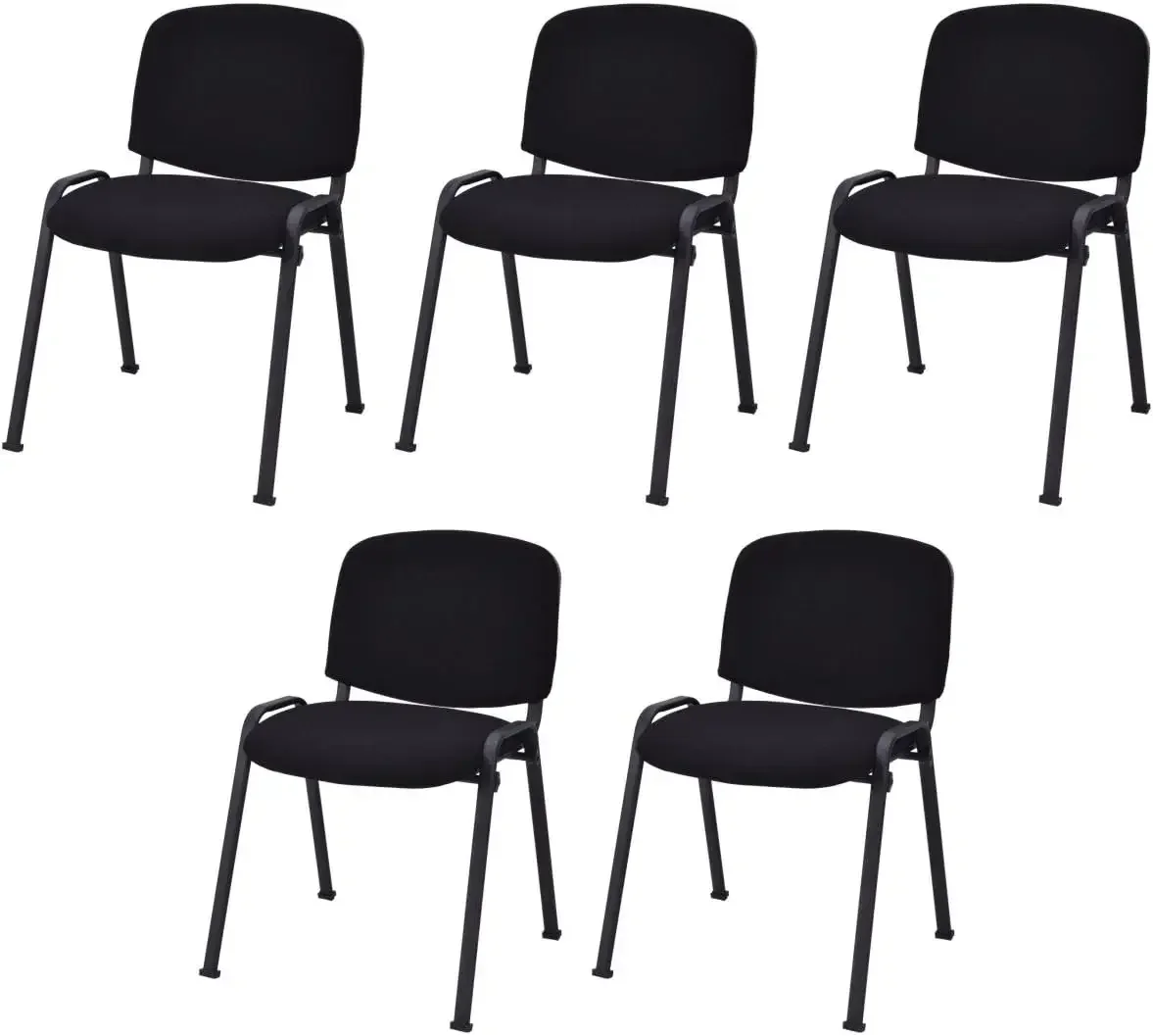 

Conference Chair Set W/Steel Frame,Ergonomic Design,Sponge Seat and Back,Stack Chair