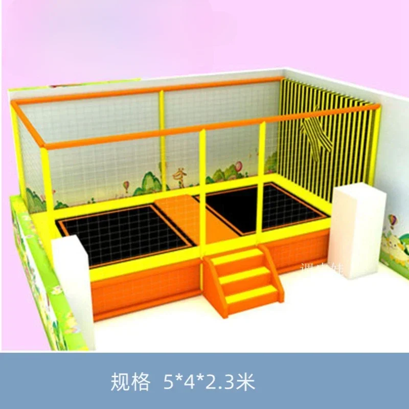 Outdoor Large Adult Trampoline TikTok Park Trampoline with Fence