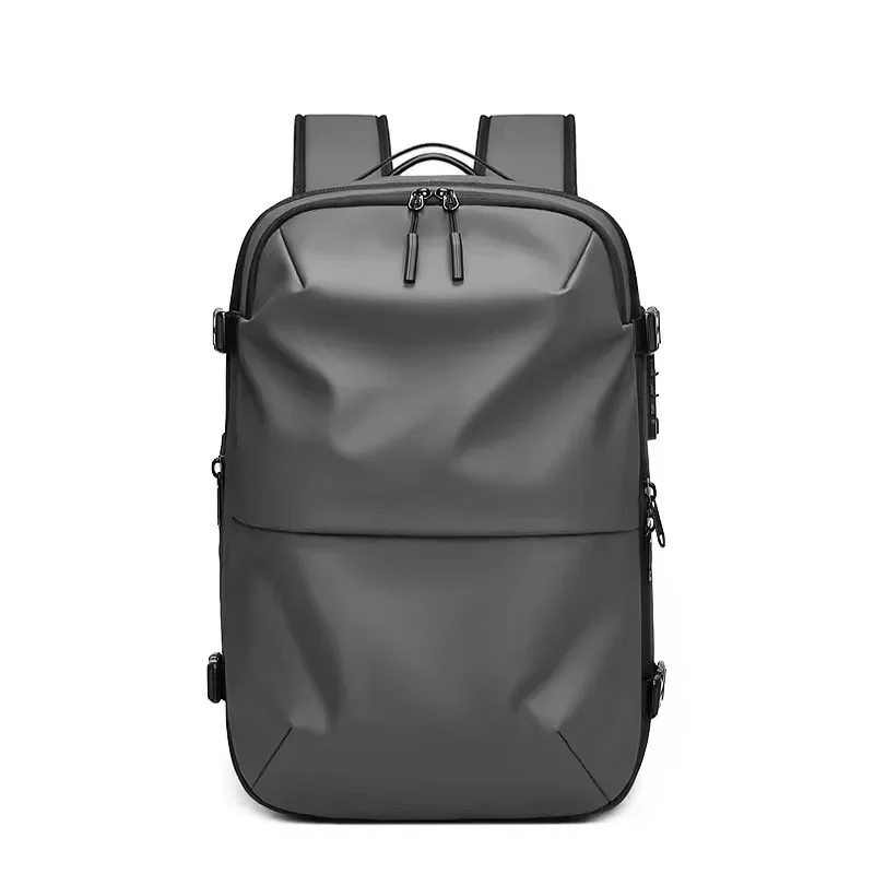 Business Vacuum Compression Travel Large Capacity Backpack Light Travel Boarding Expansion Multifunctional Computer Bag