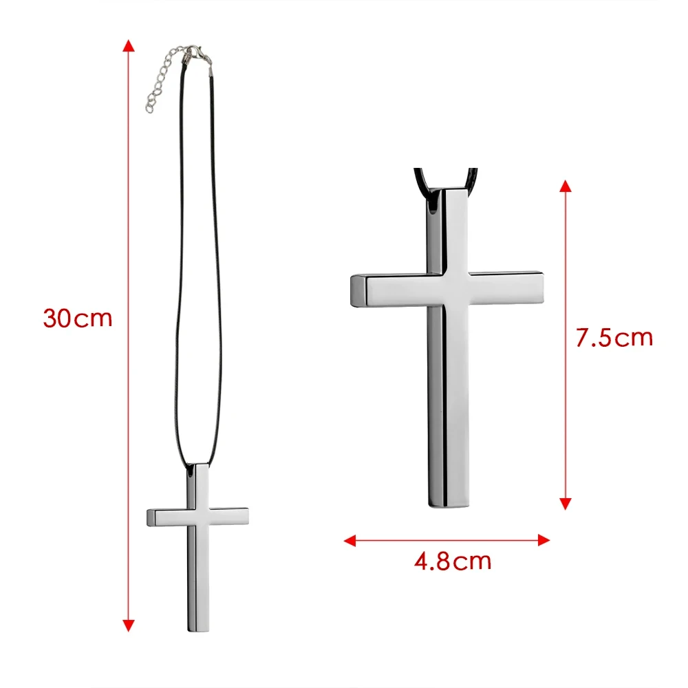 Car Pendant Interior Metal Cross Jesus Christian Religious Rearview Mirror Ornament Hanging Dangle Charm Car Styling Automobiles