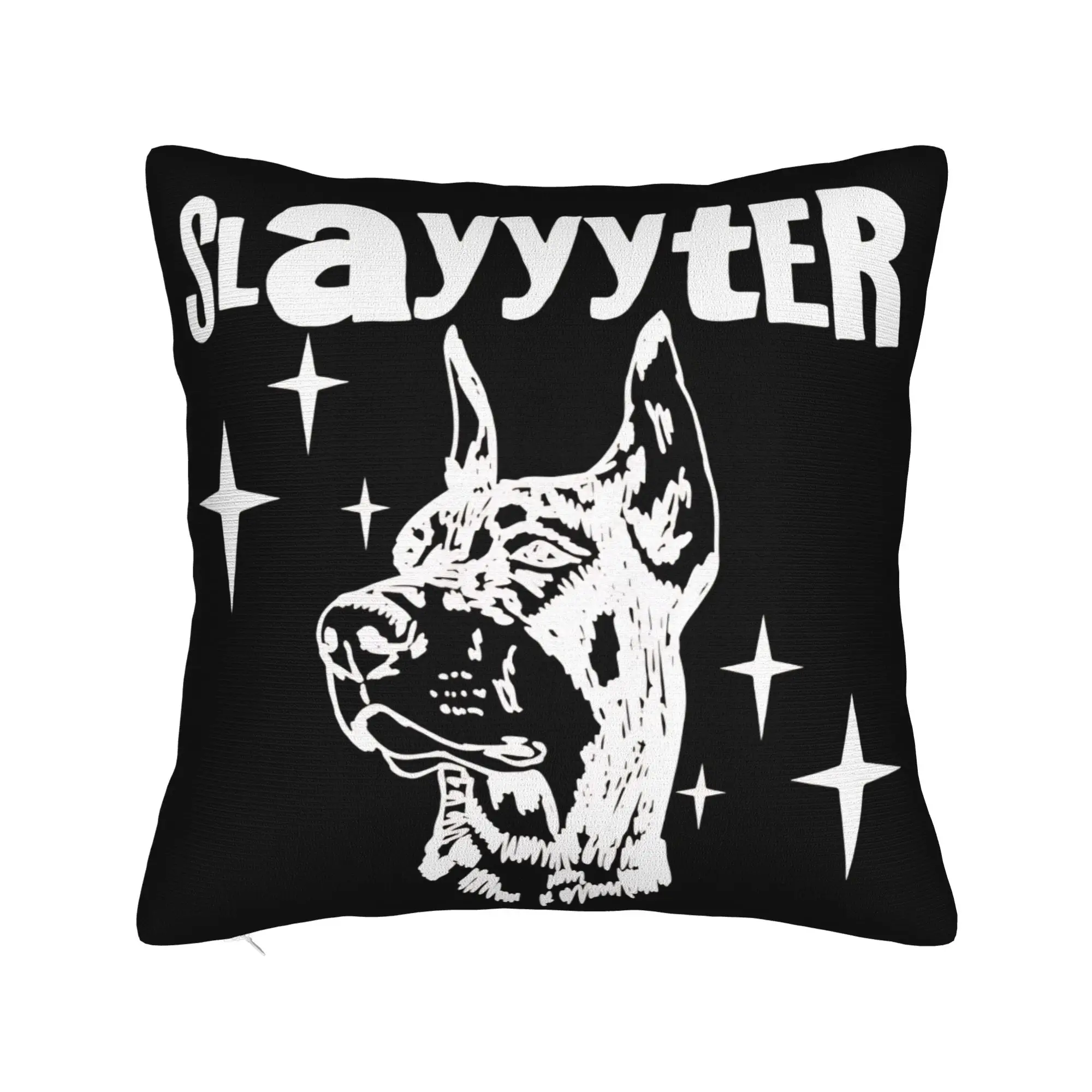 New Singer Slayyyter Merch Pillow Case  Graphic Pillow Cover For Couch Sofa Bedroom Morden Pillowcases