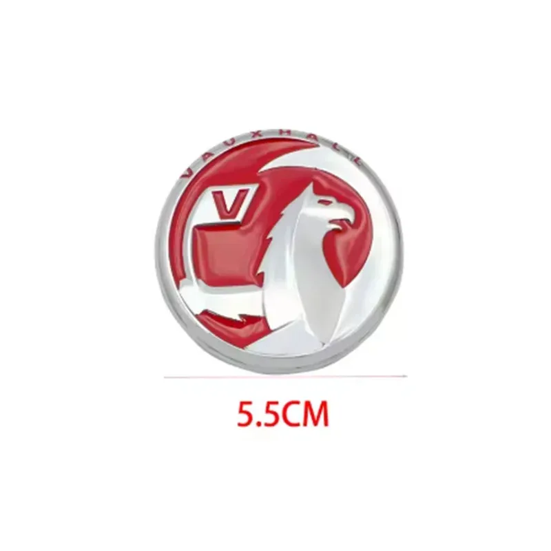 ثلاثية الأبعاد المعادن فوكسهول شعار سيارة درابزين شعار الخلفي الذيل جذع شارة ملصقات لأوبل كورسا موكا أسترا كاسكادا آدم إنسيجنيا ميريفا #3