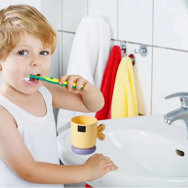 Smile Toothbrush Cup 500ml Kids Toothbrush Holders Kids Toothbrush Holder Toothbrush Holder Cup Student Couple Toothbrush Cup