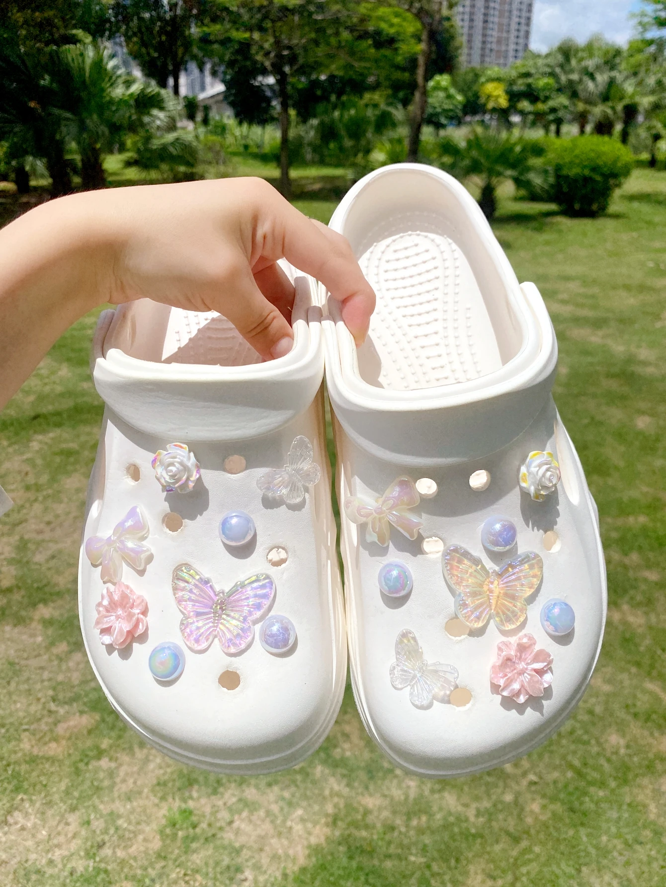 16-piece shoe decoration DIY casual shoe decoration - An interesting and versatile way to personalize your footwear