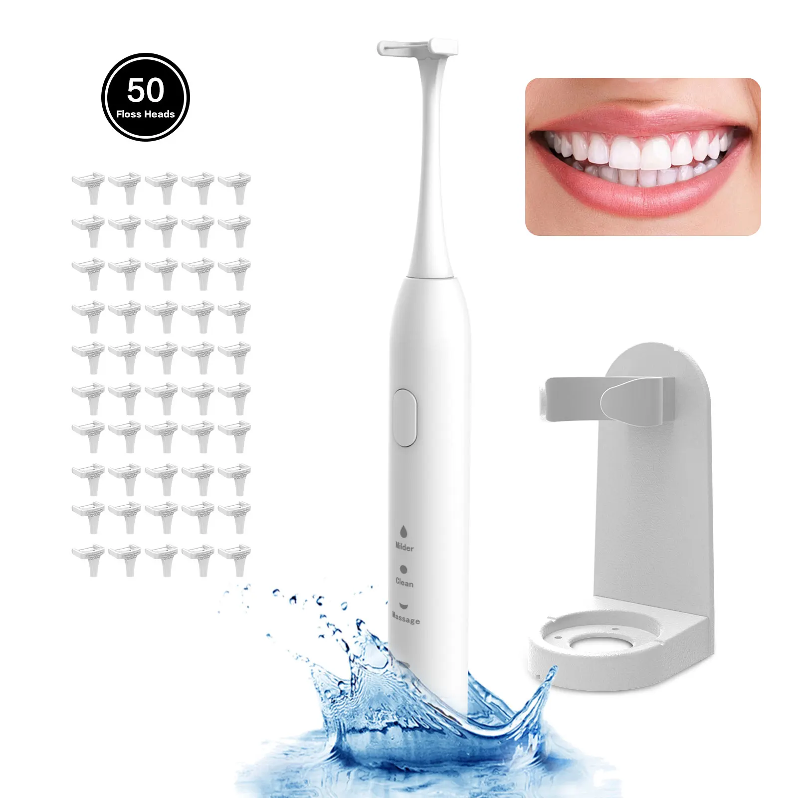 Waterproof Oral Cleaning Combo Portable Electric Dentals Floss Oral Hygiene Dentals Flosser Teeth Cleaning Tooth Pick Care