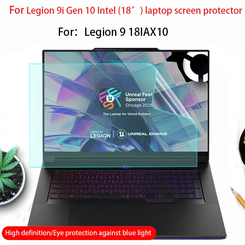 For Lenovo Legion 9i Gen10 Screen Protector 18-inch Legion9 18IAX10 Keyboard Film Laptop Anti-Reflective Privacy Protective Film
