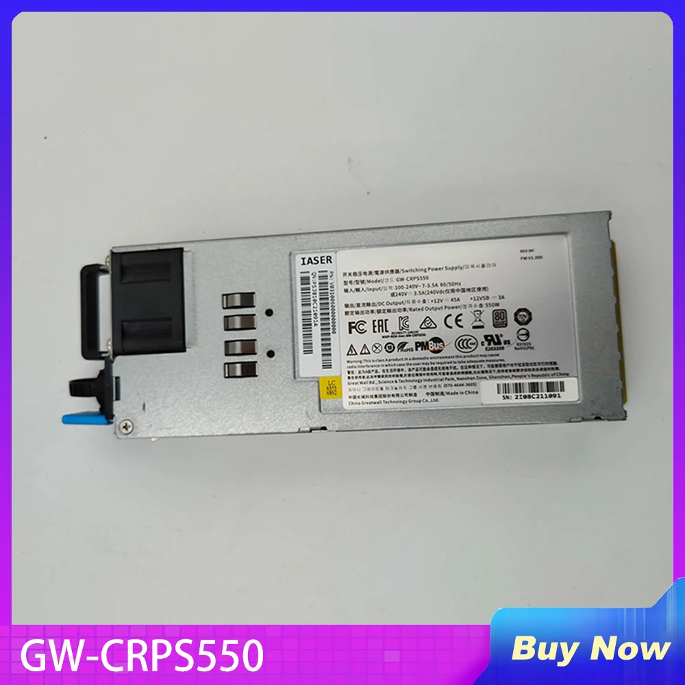 For Great wall 550W Sever Power Supply GW-CRPS550