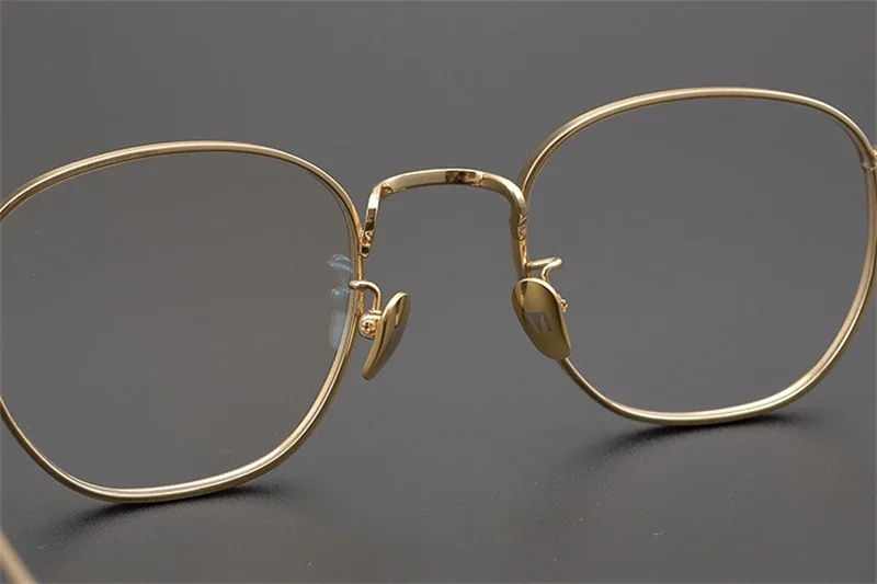 Pure Titanium Vintage Japan Collection GMS847 Eyeglasses Frame Men Optical Myopia Glasses Prescription Computer Eyewear Women