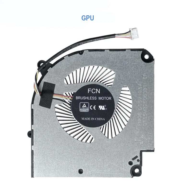 New Original Laptop CPU GPU Cooling Fan For Hasee Z7-CT7NA Z7-CT7NK Z7-CT5NA CT7NS CT7NT