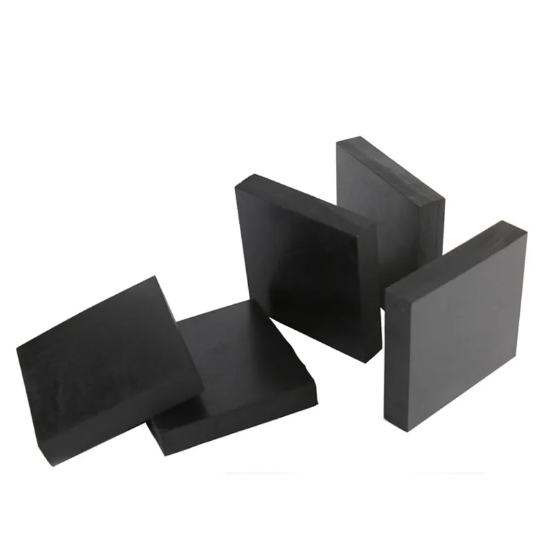 Black Industrial Rubber Block High-elastic Shock-absorbing Pad Plate Buffer Pad Shock-proof Thickened Square Gasket