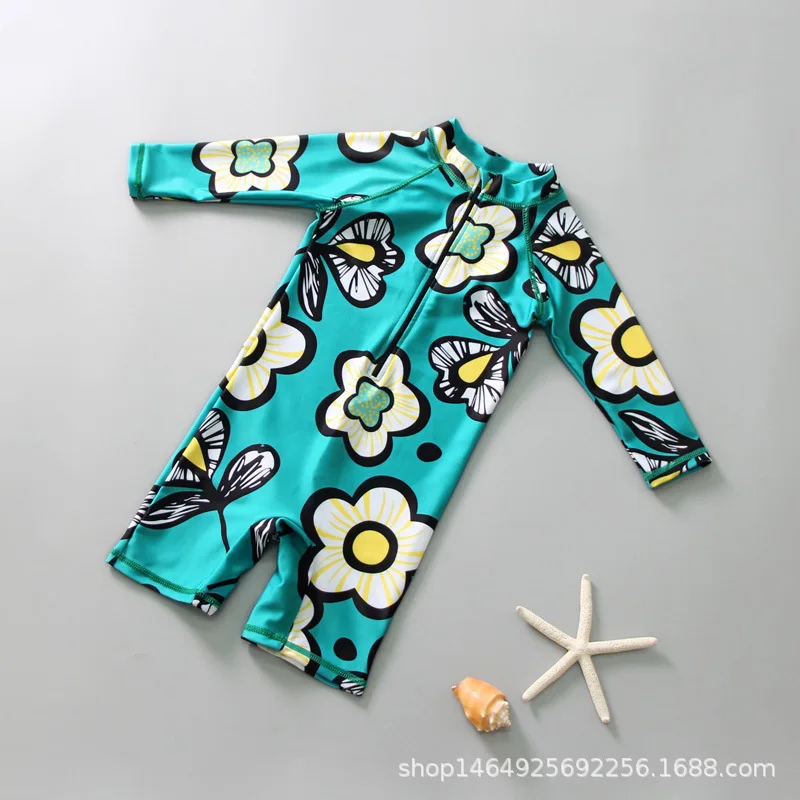 

Children's Swimsuit for Girls, Hot Spring Baby Swimsuit for Girls, Little Girl1-3Year Old Girl Baby Children's One-Piece Swimsui