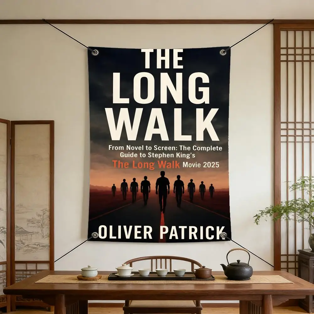 T-The L-Long W-Walk Flags Flags are suitable for outdoor camping, live streaming, music festivals, home décor, and parties