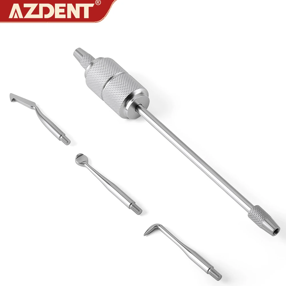 

1 комплект, стоматологический ручной инструмент для снятия короны, оборудование для удаления коронки из нержавеющей стали, автоматический инструмент для ручного управления, инструмент для короны с