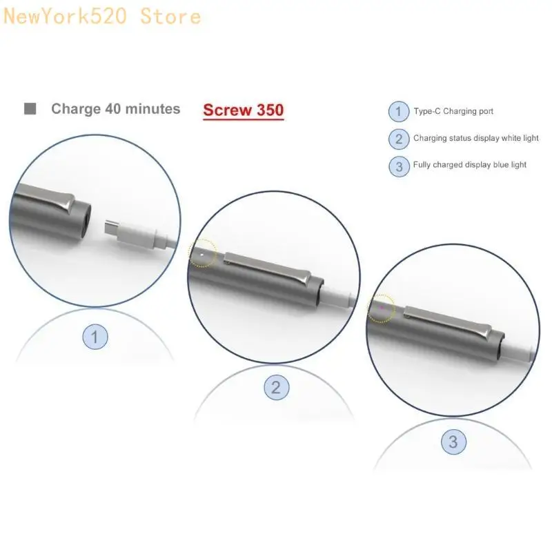 N84C Cordless Prading and screwdriver with 3 Gears Torque LED Light