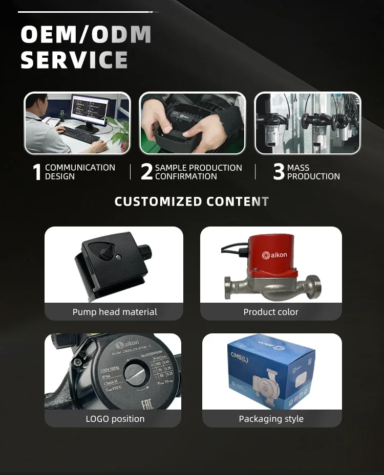 TLF Commercial Grade Hot Water Circulation Pump 650W Automatic Shower  Pump with 3 Speeds