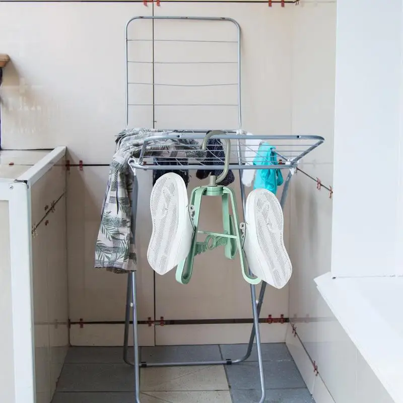 Shoe Rack Drying Rack Space Saving Drying Shoe Rack Sneaker Dryer Shoes Hanger Multi-Functional Portable Shoe Racks Drying Shelf