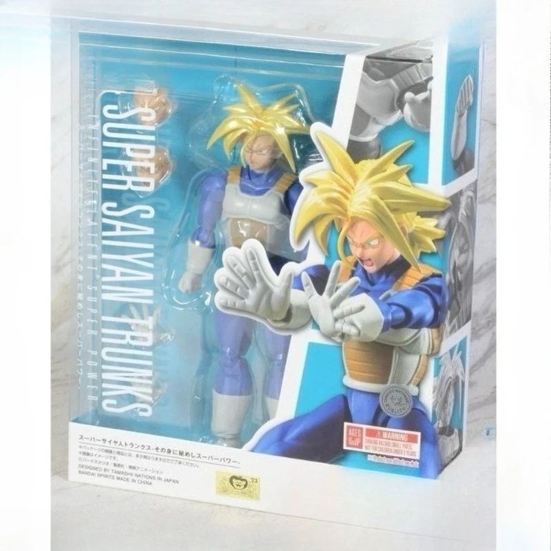 

SHF Dragon Ball Z Super Saiyan Trunks Hidden Super Power Action Figure Collectible
