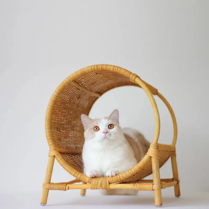 Wholesales rattan pet bed from Vietnam