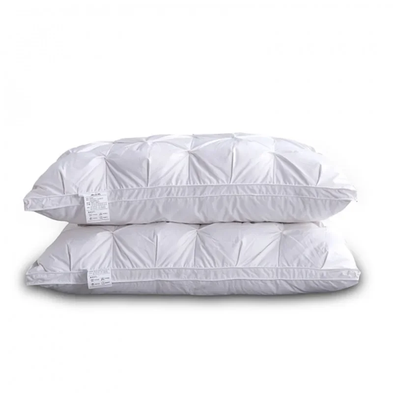 Down Pillow Down-proof 100% Cotton Bedding 3D Style Rectangle Pillow For Sleep Dropshipping