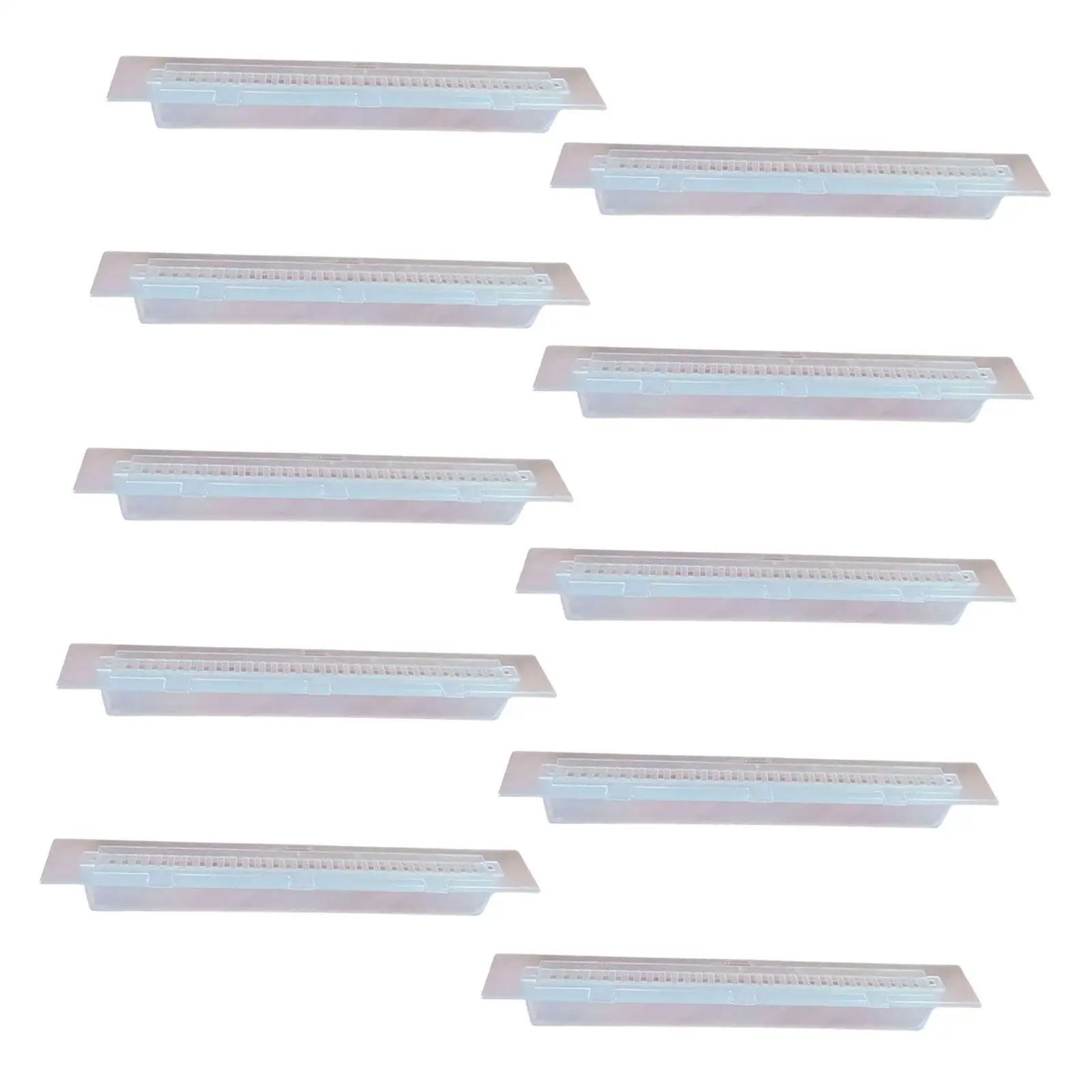 

10 Pieces Hive Beetle Traps Accessories Convenient Clear Beekeeping Supplies