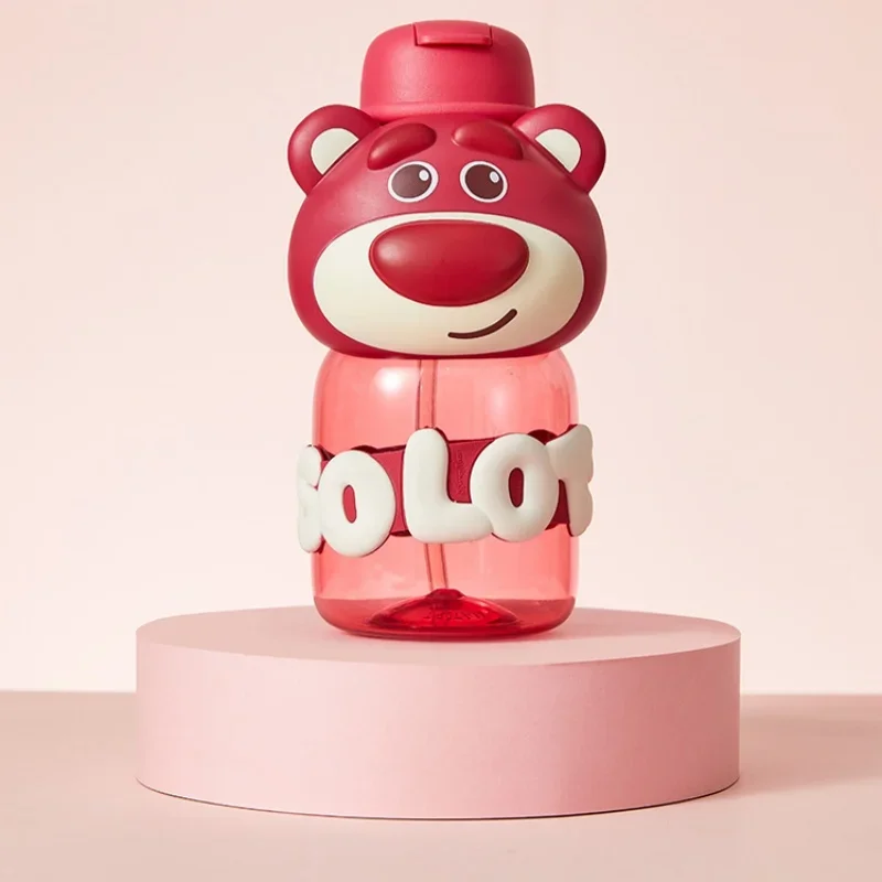 Miniso Disney Series Hug Space Cup Anime Lotso Handy Cup Large Capacity Cute Drink Juice Cup Children's Toy Birthday Gift