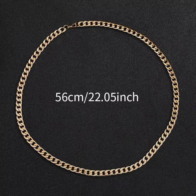 Reloj analógico de cuarzo con Collar para hombre, pulsera de negocios a la moda, sin caja, 2 unidades por juego