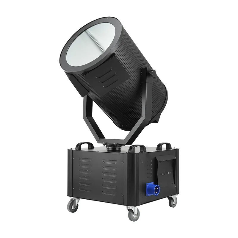 High-power outdoor waterproof aerial rose searchlight, landmark lighting light, scenic spot, shaking head beam searchlight