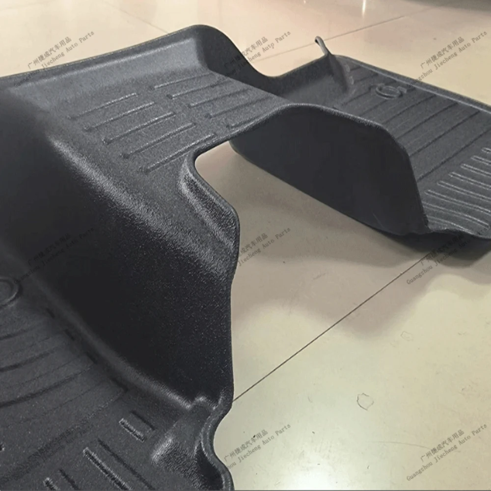 Car Floor Mats Waterproof Carpet for Ranger T6 T7 T8 Wildtrak Raptor XL XLT 2012-2017 2018-2021 Double Cab Car Interior Parts PE view 4