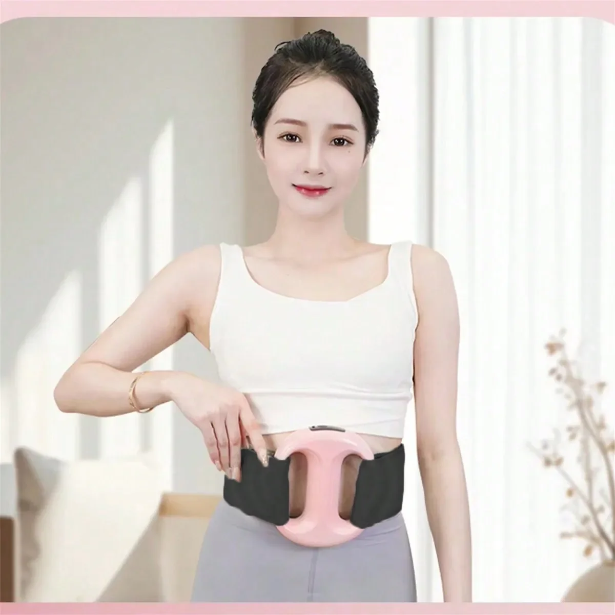 

Fascia Ring Massager Professional Grade Vibration Fat Burning Machine Yoga Ring Fascia Gun Fitness Equipment Muscle Massager