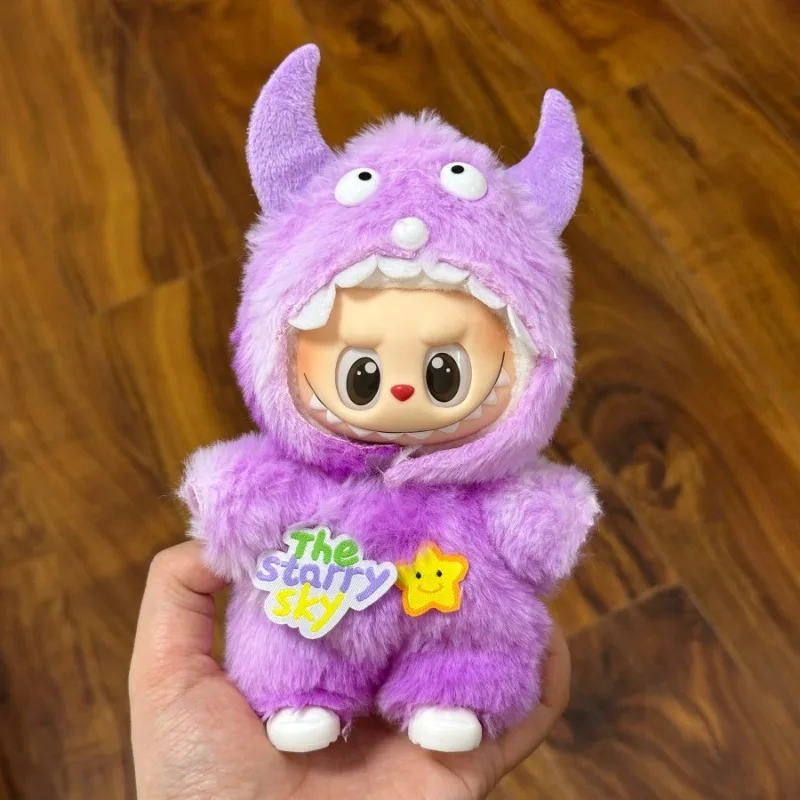 2025 جديد Labubu 17 سنتيمتر ملابس دمى الزي اكسسوارات لكوريا Kpop Exo Labubu V1 V2 المعبود كول وسيم الملابس هدية