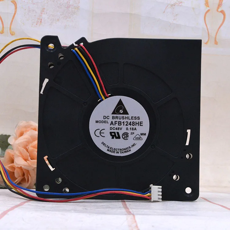 

Dc fan 48 v 0.18 A 12032 4 line 12 cm motherboard PWM speed turbine blower