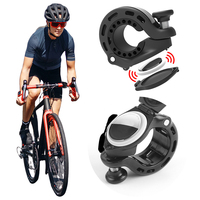 Mountain Bike Bell for Apple AirTag Aluminium Alloy MTB Cycling Horn Bike Handlebar Bell for Mountain Bike Road Bike