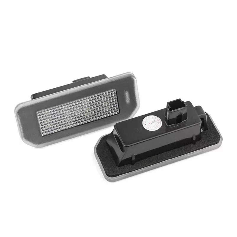 LED Rear License Plate Light For Tesla Model 3 2017-2022 Model Y 2020-2024, Canbus White Lamp OE 1449730-00-B Left & Right Unive