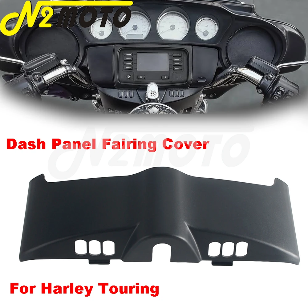 

Motorbike Accessory Front Batwing Dash Panel Fairing Cover For Harley Touring FLHT FLHX FLHTK FLHTCUTG 14-20 Durable Decor Parts