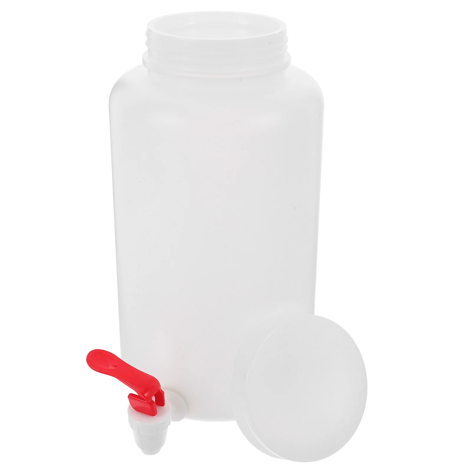 

Plastic Laboratory Reagent Bottle Leakproof Cap Transparent Spigot Dispenser Container Water Dispensing Jug Lab Bottle