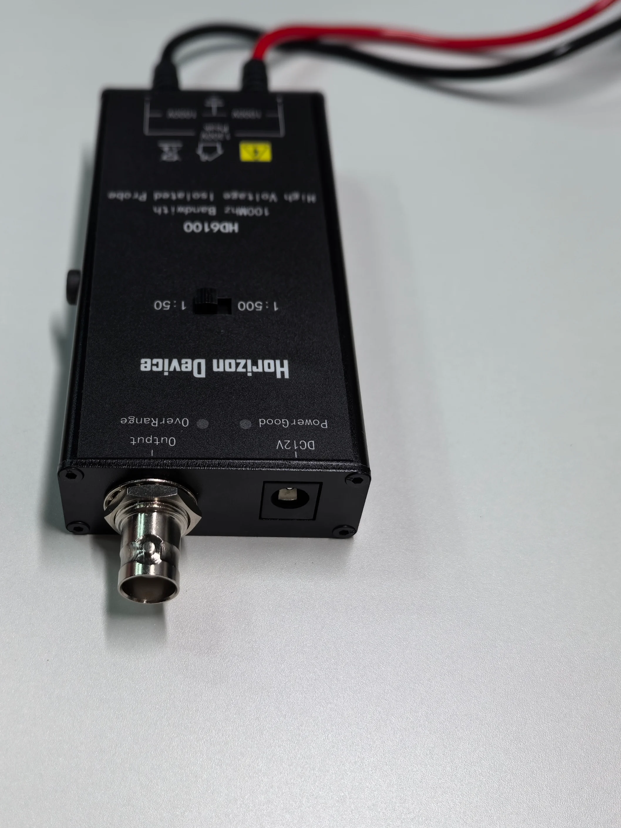 High Voltage Differential Probe 100Mhz 1300V - หัววัดแบบแอคทีฟ หัววัดแบบดิฟเฟอเรนเชียลแบบแยกแรงดันสูง แบนด์วิดท์ 100 เมกะเฮิรตซ์ อัตราส่วน