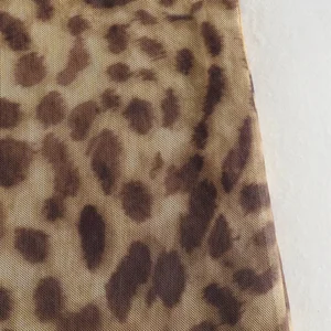 Midi Skirt Leopard Female Tulle, Long High Waist Elastic Waist Skirt, Summer Fashion Streetwear, 2022 8 Main Sales Women's Tulle Skirt - №8