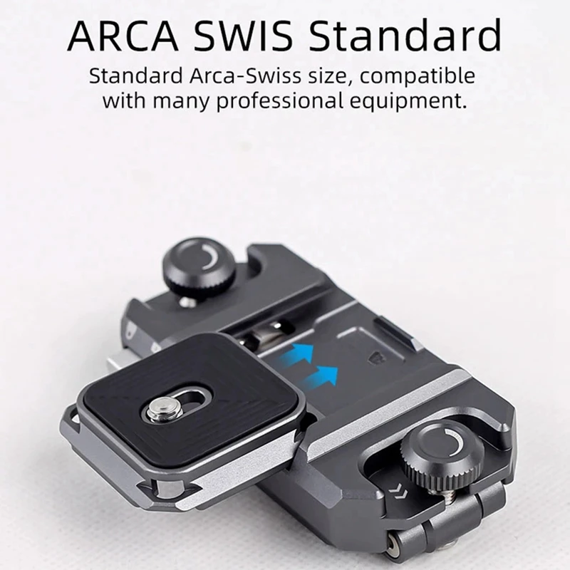 Camera Quick Release Clip Universal DSLR Camera Gimbal Arca Quick Release Plate Clamp Quick