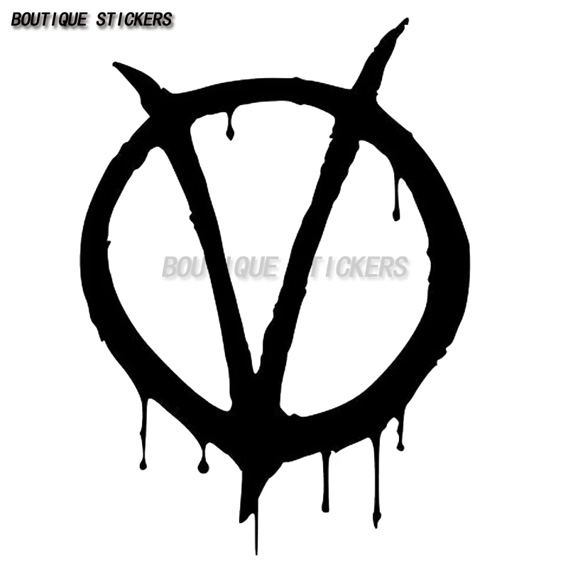 

V FOR VENDETTA LOGO Vinyl Decal Car Wall Truck Sticker