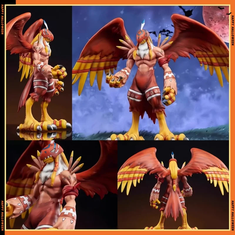 

Лидер продаж, реплика Digimon Garudamon, аниме-модель ручной работы, периферия, украшение для рабочего стола, модное украшение для киберспорта, подарки на день рождения