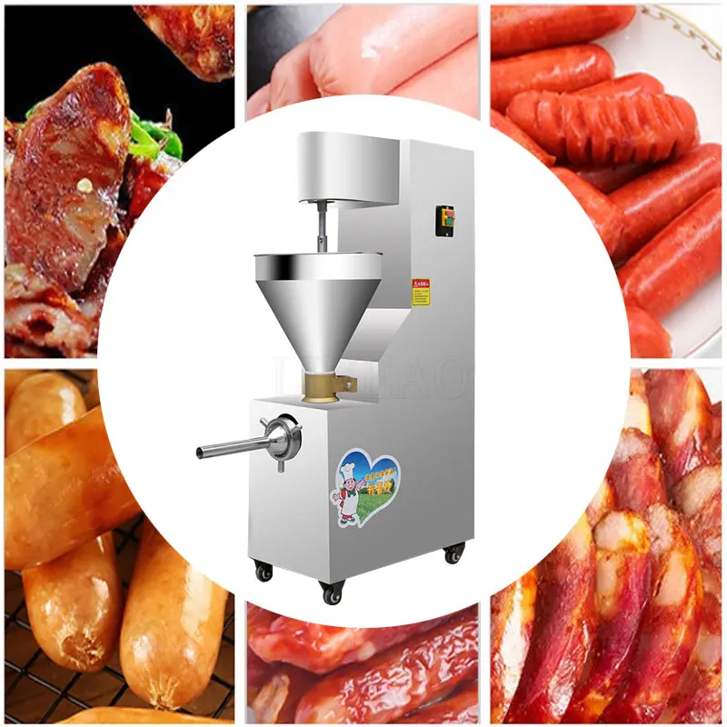 

Electric Stainless Steel Sausage Stuffer Hot Dog Filling Machine Household Automatic Fragrance Filling Sausage