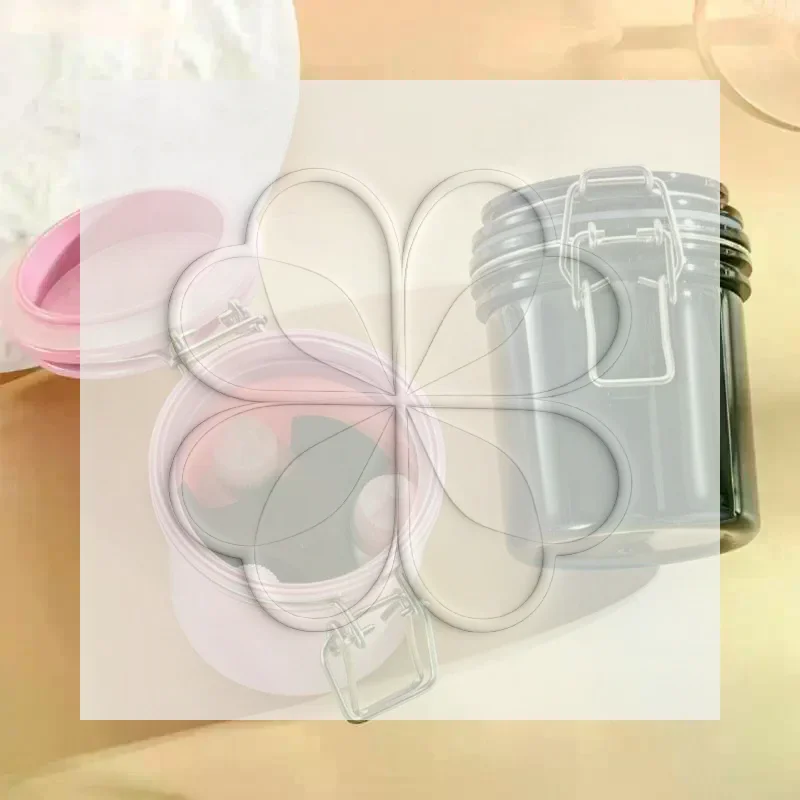 False Eyelash Glue Storage Container 200ML Leak Proof Shockproof Holder for Professional Beauty Salons Lash Techs