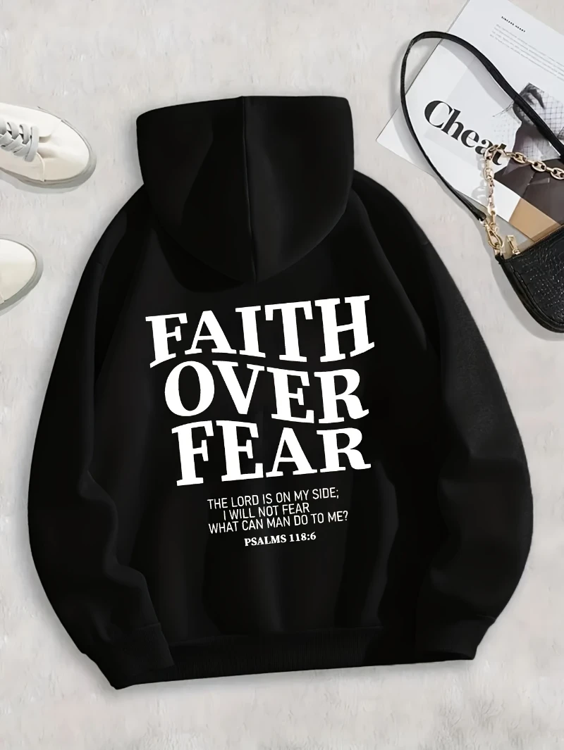 

2025 Autumn and Winter Women's _ _ Inspirational Hoodie Long Sleeve Casual High-end Luxury Is for Both Men and Women Top Y2k